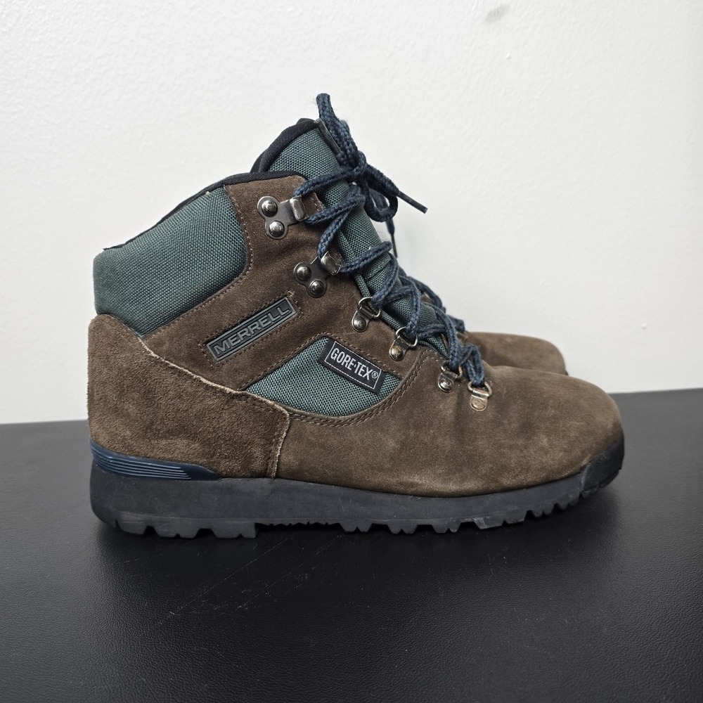 Merrell Boots Womens Size 10 Brown Nova GXT II Gore Tex Trail‎ Hiking Outdoors